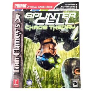 Tom Clancy's Splinter Cell Chaos Theory Prima Official Game Guide 2005 Strategy